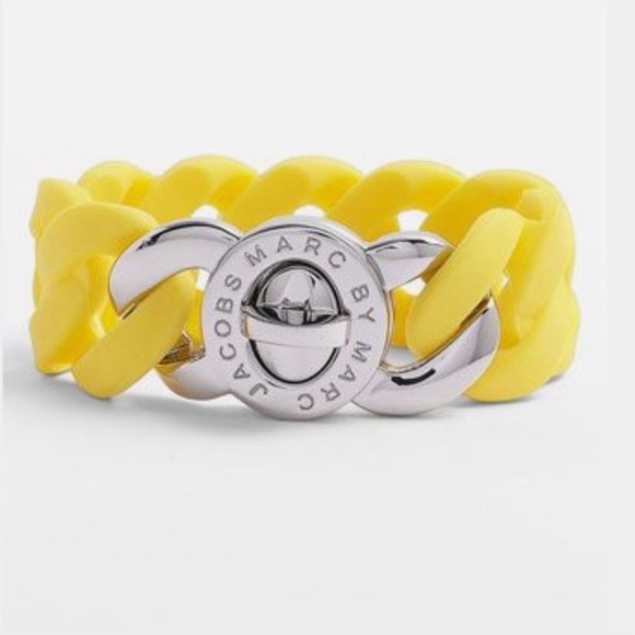 Marc Jacobs Jewelry - Marc by Marc Jacobs Katie Turnlock Bracelet yellow